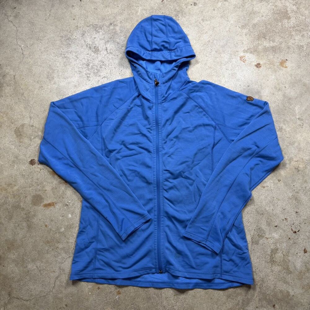 Blue Athletic Outdoors Fjallraven Fleece Lined Windbreaker Size XL